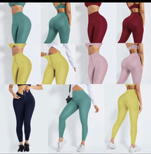 Load image into Gallery viewer, Color high Waist leggings
