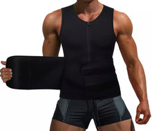 Load image into Gallery viewer, Men Vest Latex Body Shaper
